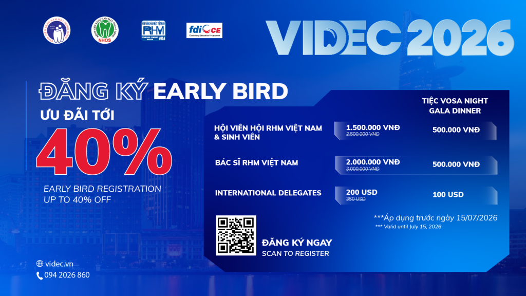 Mở đăng ký Early Bird VIDEC 2026: Ưu đãi lên đến 40% dành cho người đăng ký sớm
